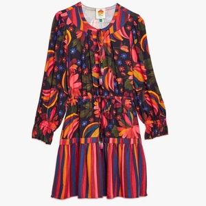 FARM Rio Black Banana Dress